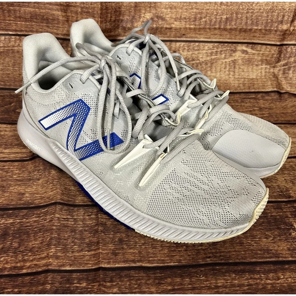 New Balance DynaSoft MXTRNRCR Mens‎ Training Shoes Grey Blue Size 12 MXTRNRCR